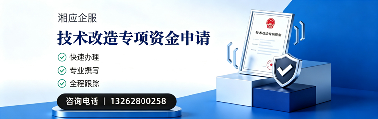 大理技术改造专项资金申报服务
