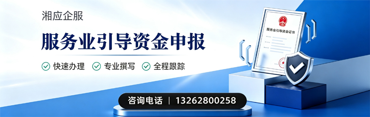 大理服务业引导资金申报服务